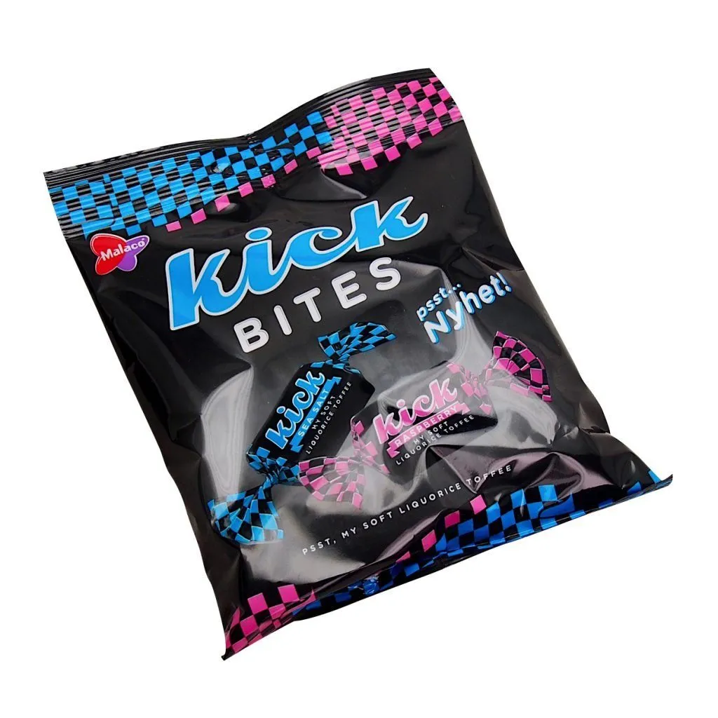 MAL120710 Malaco Kick Bites Himbeere & Meersalz (120g)