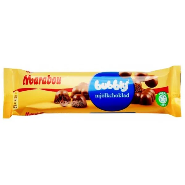 Marabou bubbly Milchschokolade - Luftschokolade (60g)