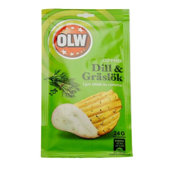 OLW Dipmix Dill & Gräslök (24g)