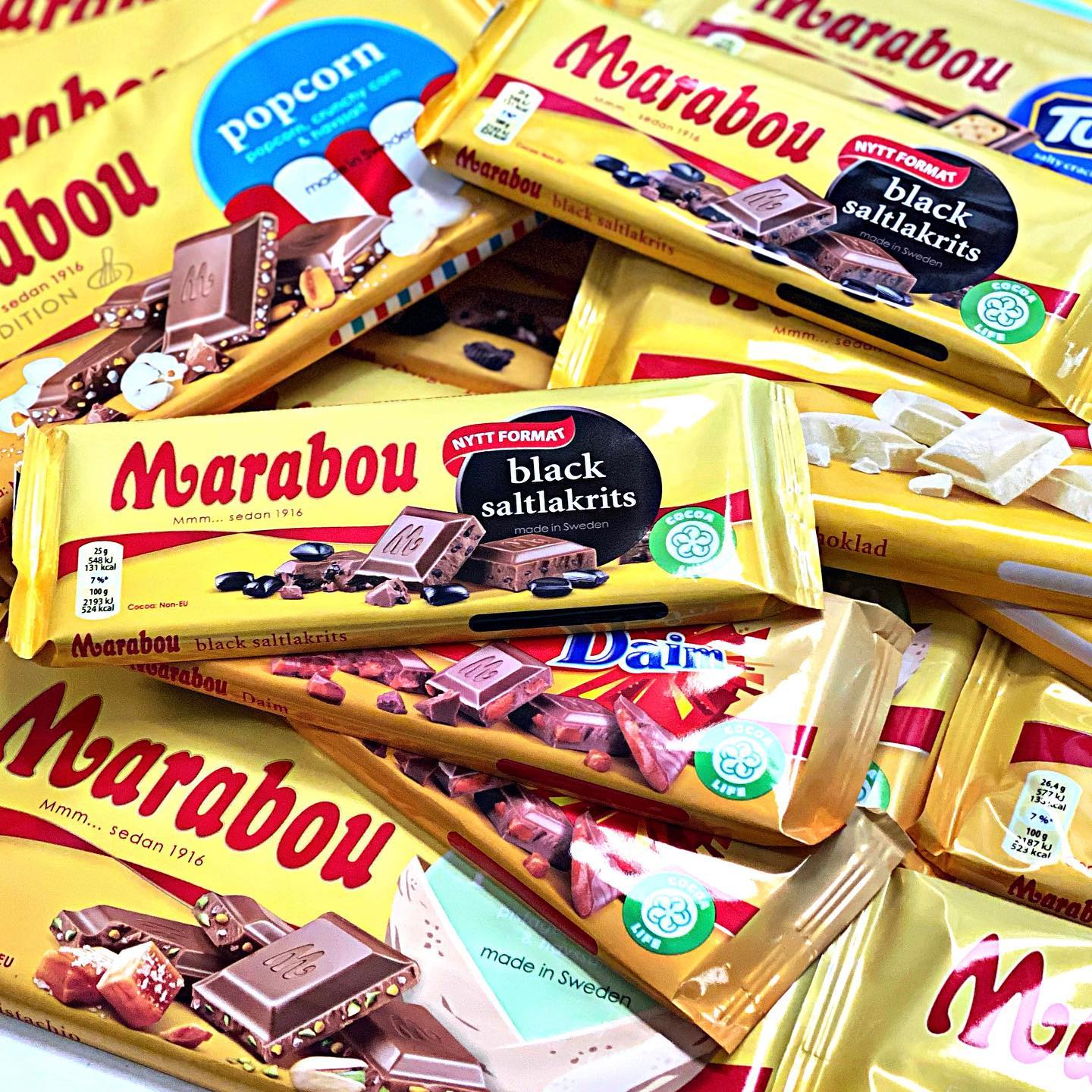 Marabou Schokolade und die beliebtesten Sorten jetzt im Naschhaus in Berlin-Friedrichshain 10