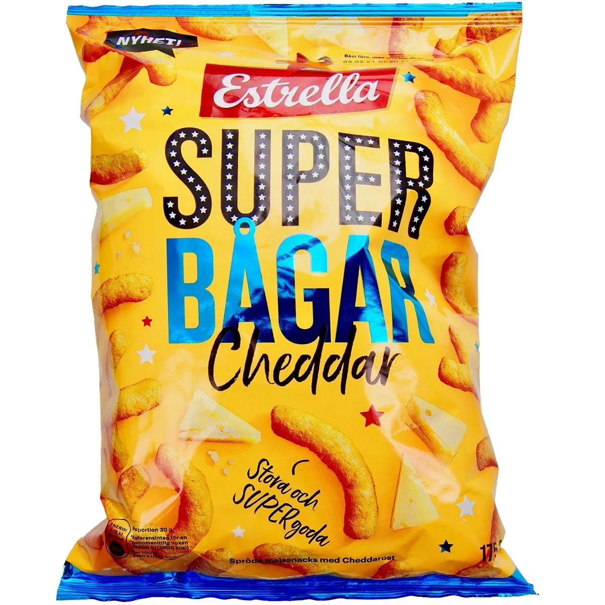 7310532113684-1 Estrella Superbågar Cheddar (175g)
