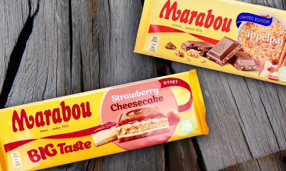 Genieße cremige Marabou-Schokolade mit Karamell & Meersalz