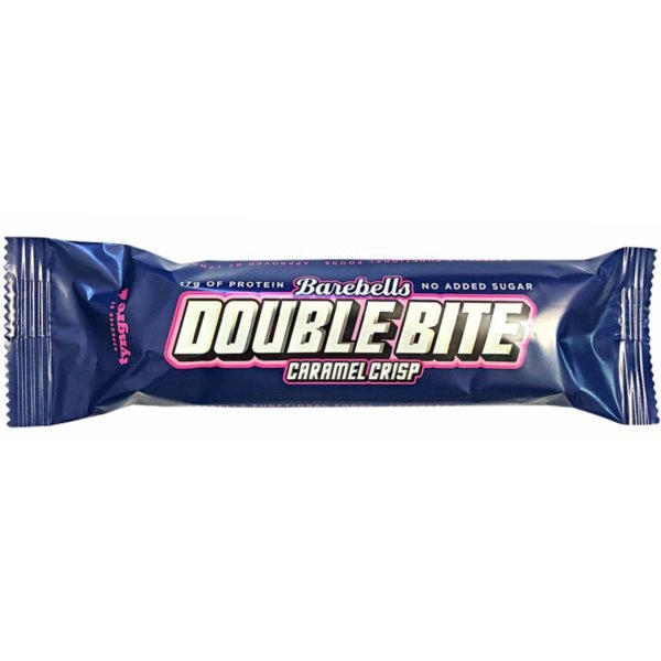 Barebells Protein Bar Double Bite Caramel Crisp 55g