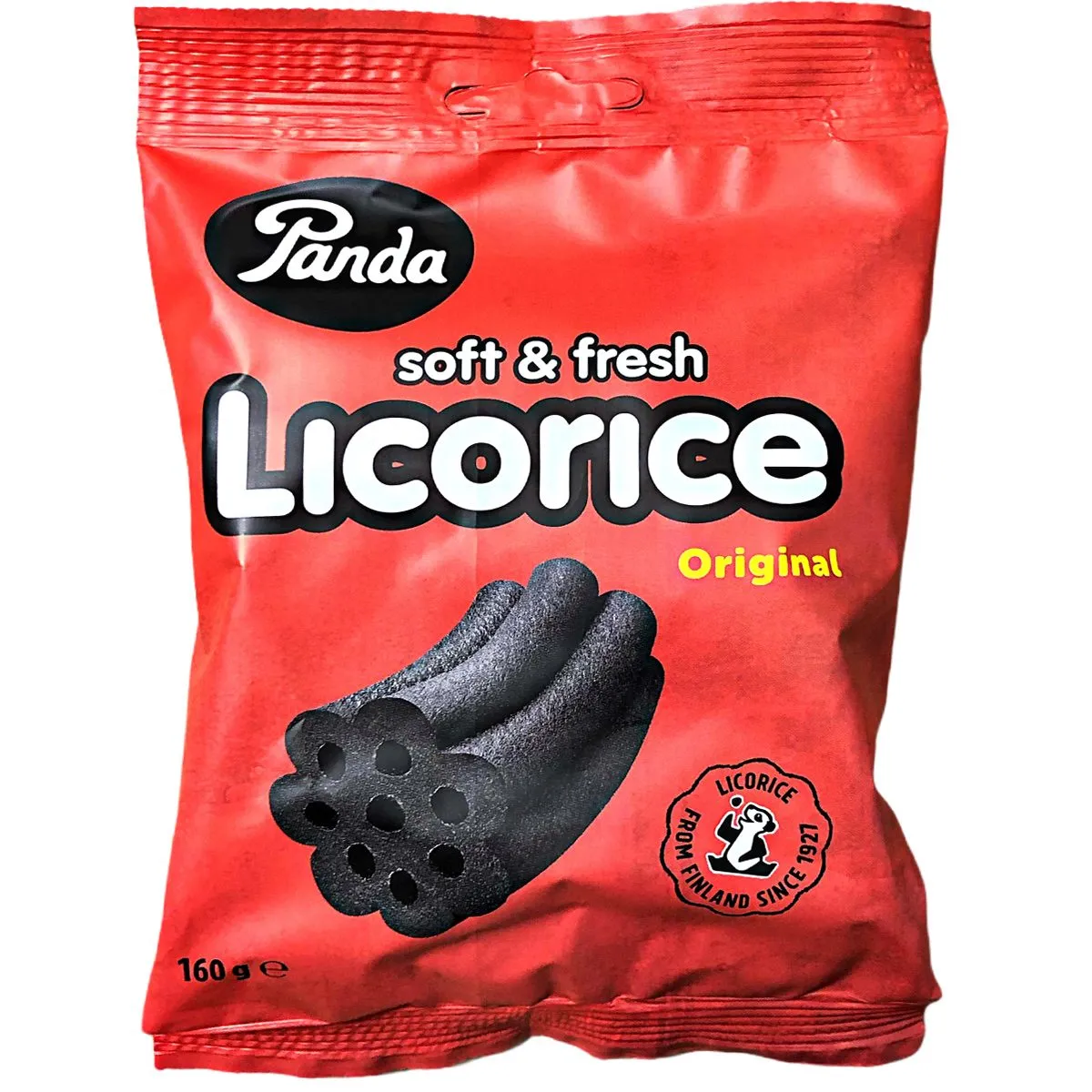 6412500076227-1 PANDA soft & fresh Licorice original (160g)