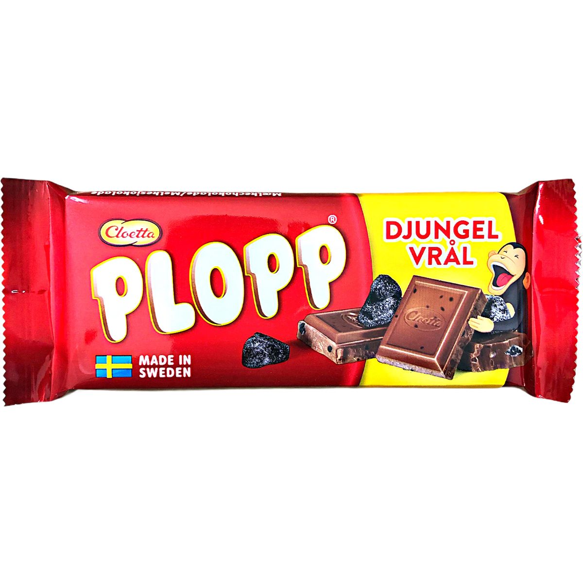 Cloetta Plopp Djungelvral (75g)