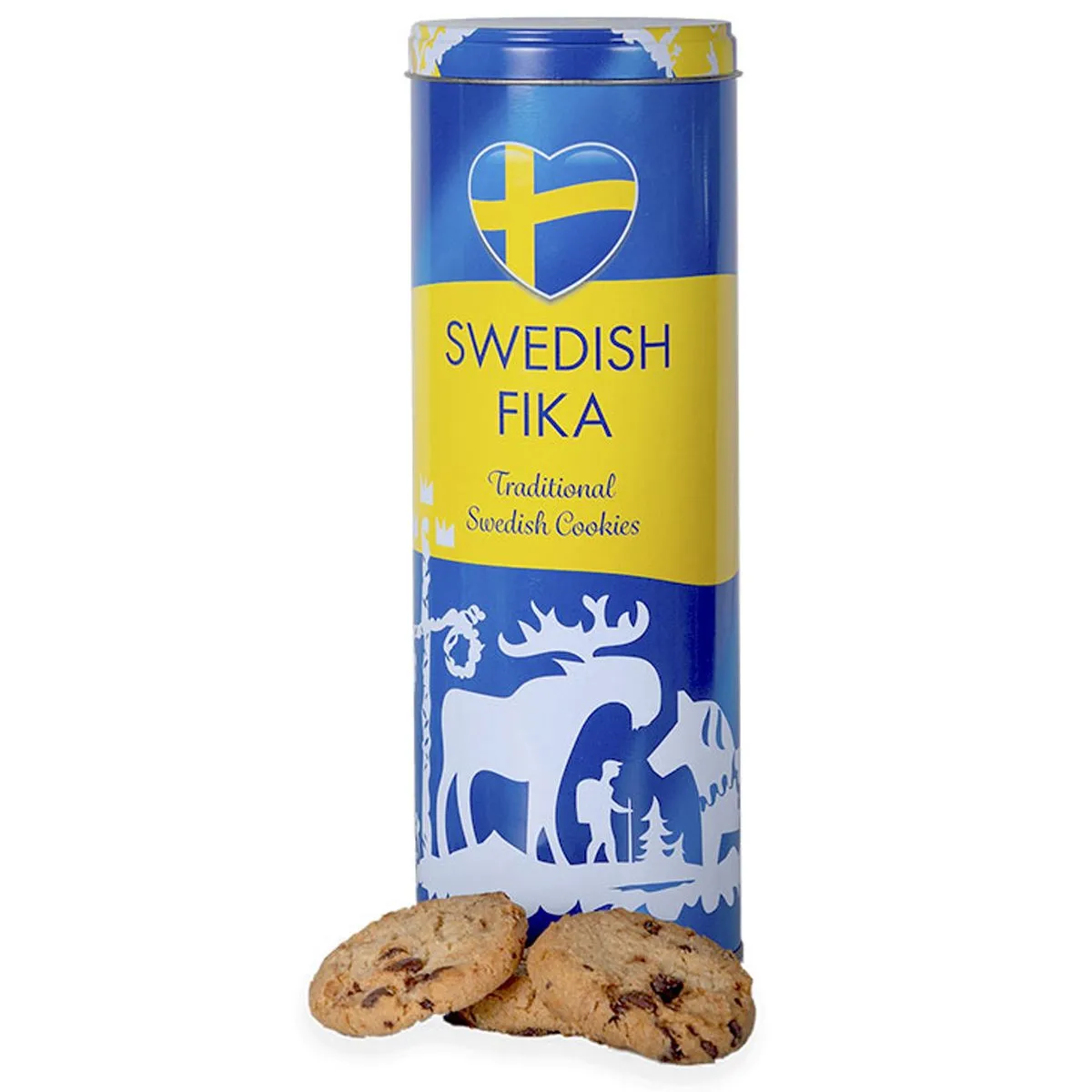 7350093830057-1 Swedish Fika Traditional Cookies - Chokladkakor (160g)