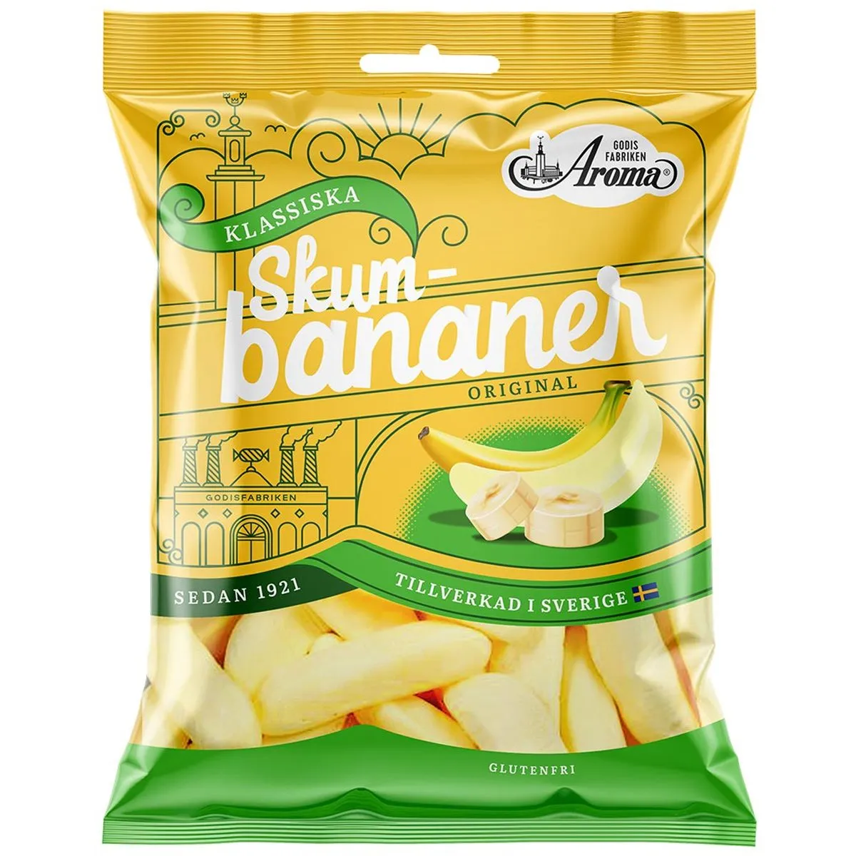 7394269079116-1 Aroma Skumbananer (110g)