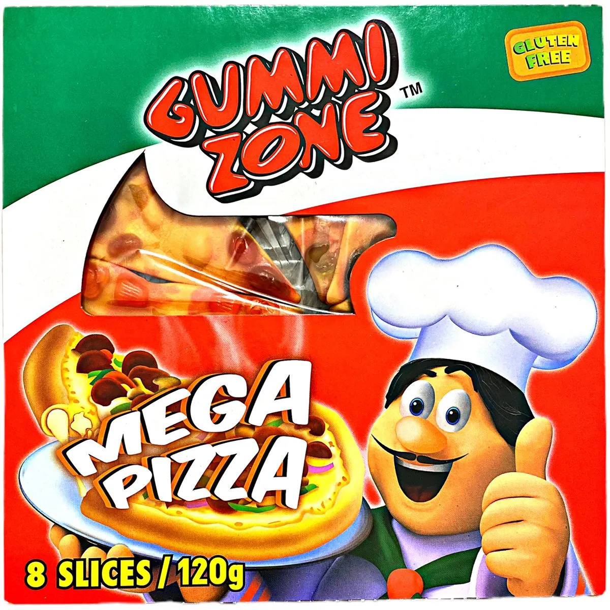 8992741905732-1 Gummi Zone Fruchtgummi Pizza (120g)