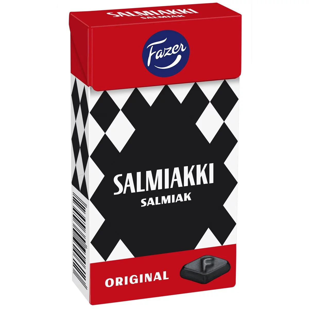 6411401037115.jpg Fazer Salmiakki - Salmiak Pastillen (40g)