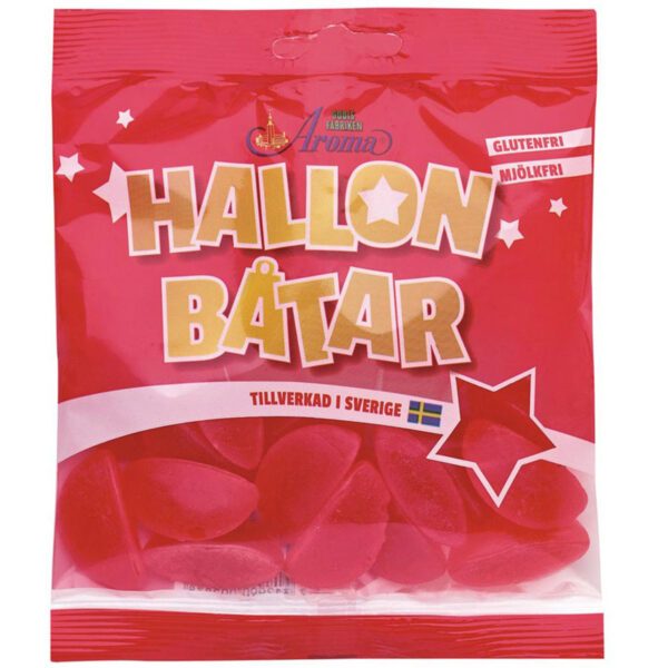 Aroma Hallonbåtar - Himbeer-Boote (80g)