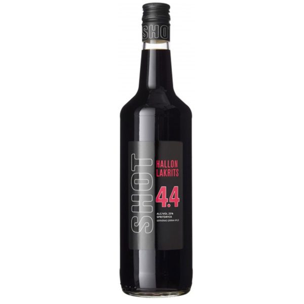 Götene Shot 4.4 HALLON Himbeer-Lakritz-Likör aus Schweden 25% vol. (500ml)