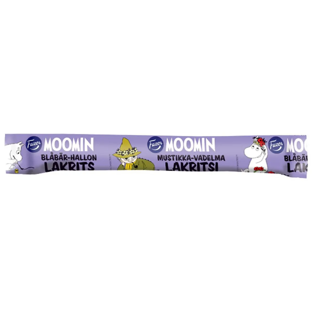6411401061011FAZ-1 Fazer Moomin Blueberry-Raspberry Liquorice (20g)