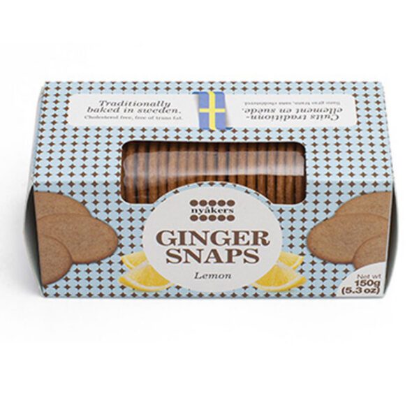 Nyåkers Pfefferkuchen Ginger Snaps Zitronen Kekse (150g)