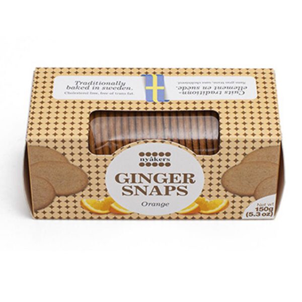 Nyåkers Pfefferkuchen Ginger Snaps Orangen Kekse (150g)