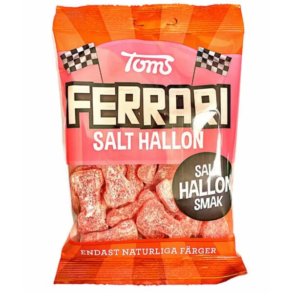 Toms Ferrari Salt Hallon (120g)