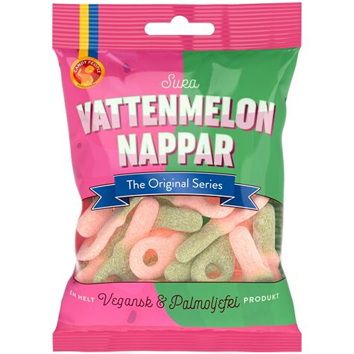 Candypeople Sura VATTENMELON NAPPAR (80g) 1