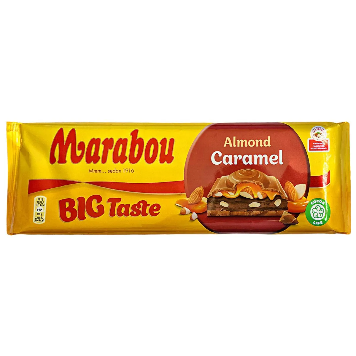 7622201424329MA-1 Marabou BIG Taste Almond Caramel (300g)