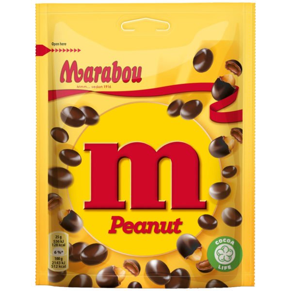 Marabou M Peanut Partysize (200g)