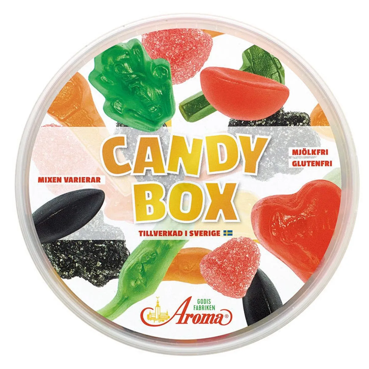 7312990007093AR-1 Aroma Candy Box - Milchfrei & Glutenfrei (900g)