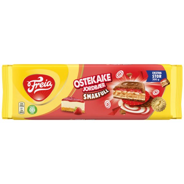 Freia Smakfull Ostekake Jordbær XXL (300g)