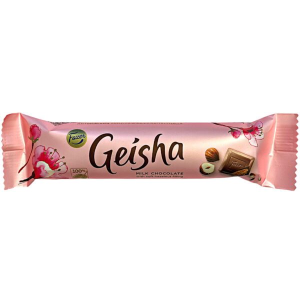 Fazer Geisha Milchschokolade mit Haselnuss-Füllung (37g)