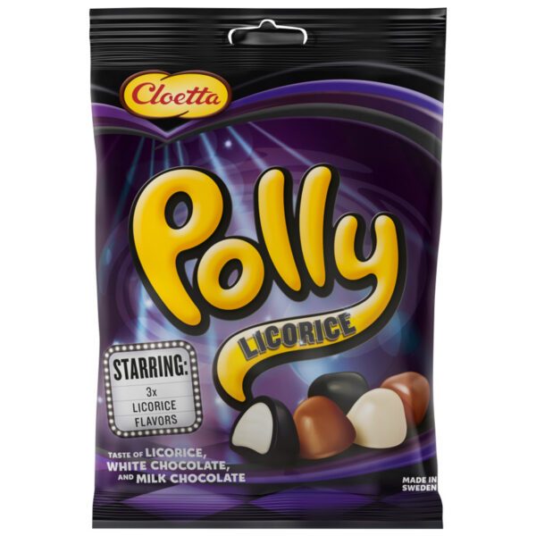 Cloetta Polly Licorice (100g)