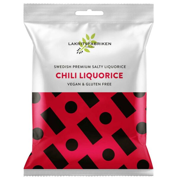 Lakritsfabriken Chili Salty Liqourice - vegan & glutenfrei (100g)