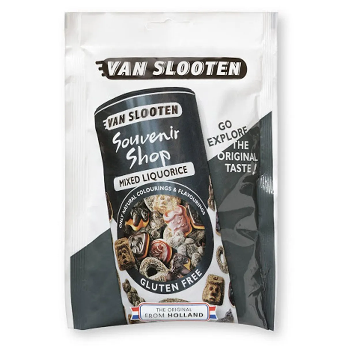 8710452400786VS-1 Van Slooten Souvenir Shop Lakritz mix (180g)
