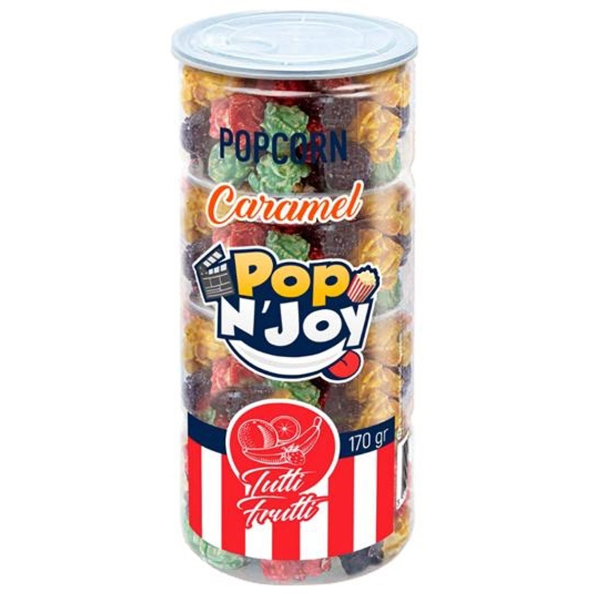 Popcorn Tutti Frutti Pop N' Joy (170g) 1
