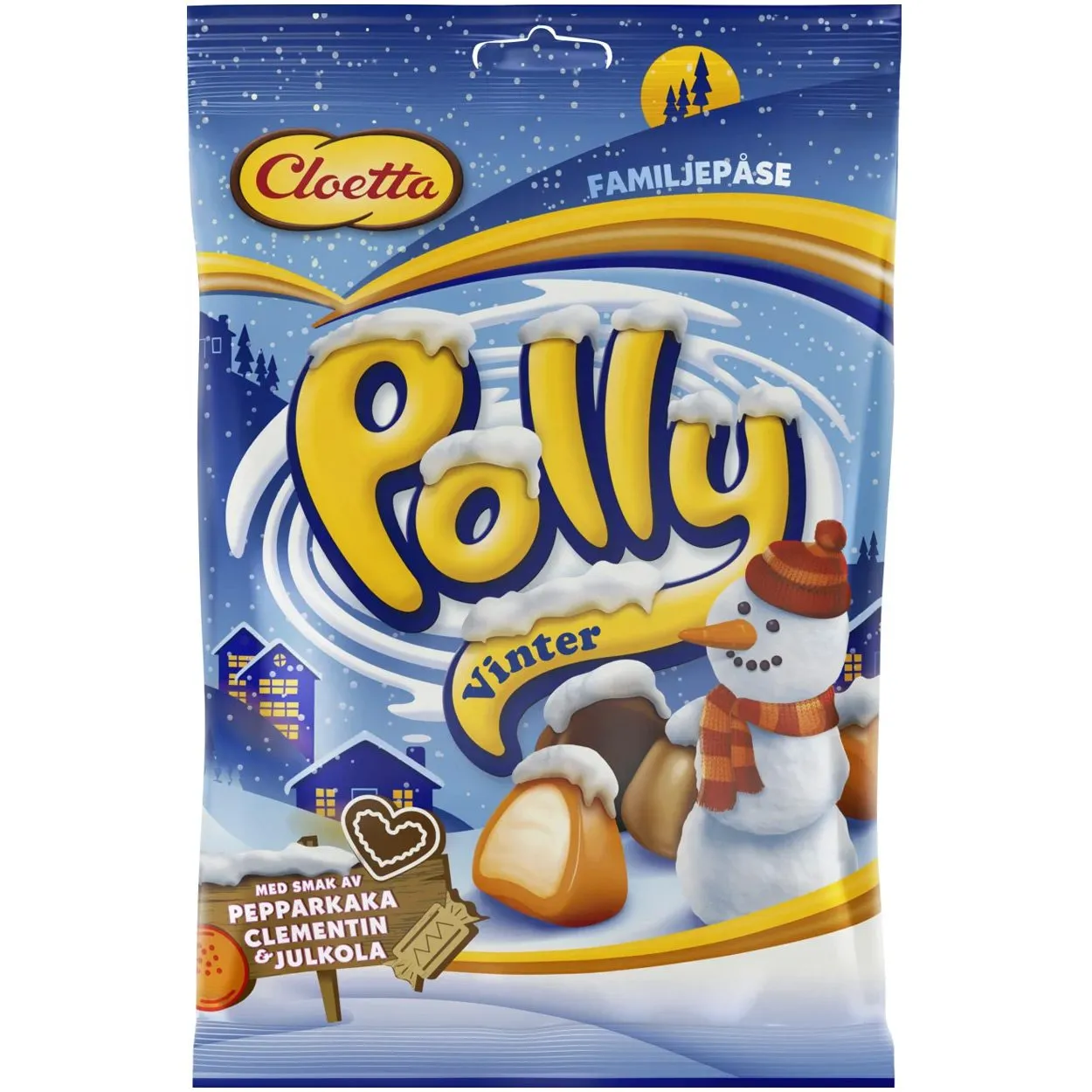 7310350128457CL-1 Cloetta Polly Vinter - BIG PACK - (300g)