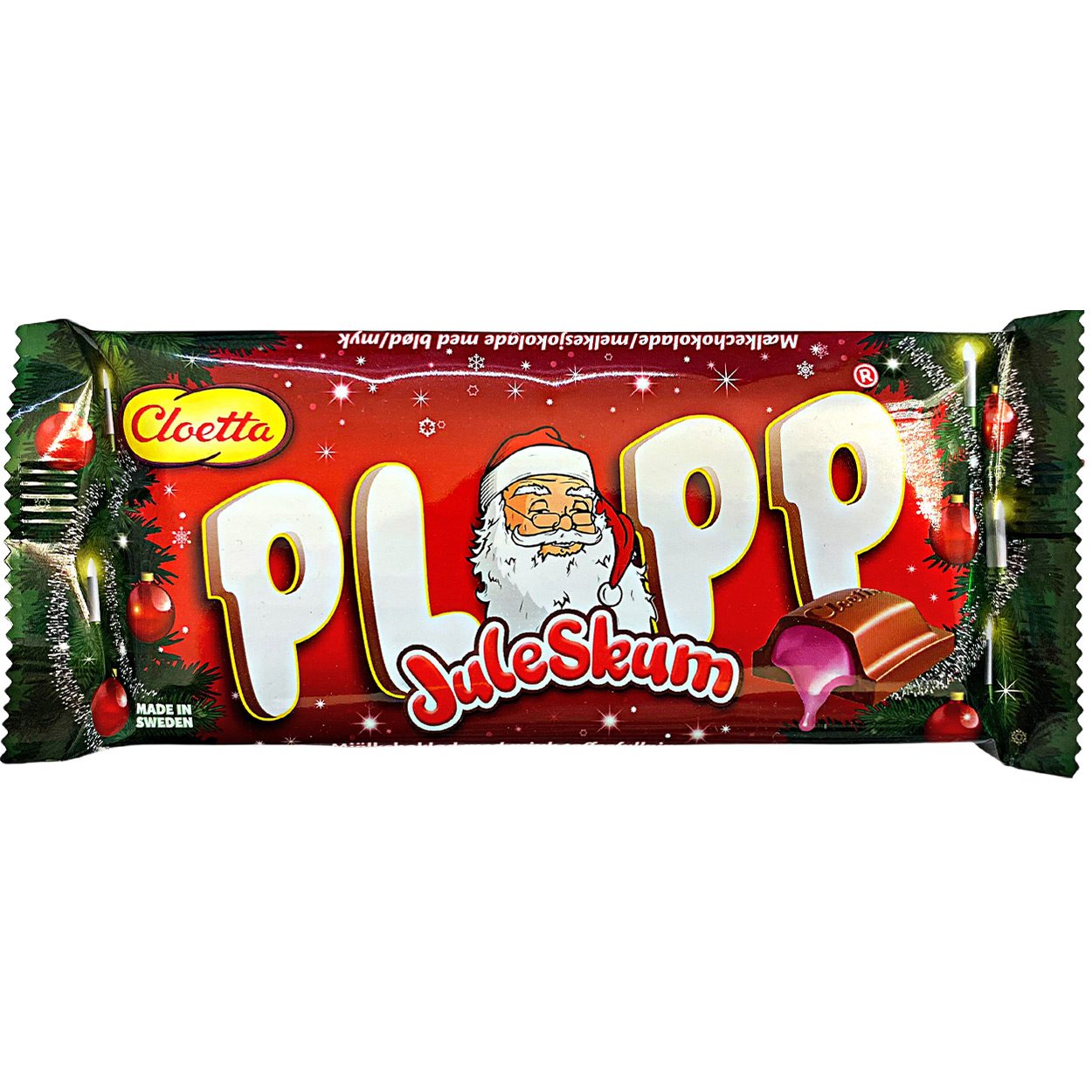 Cloetta Plopp - Juleskum - Weihnachtssorte (80g)