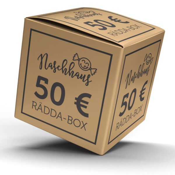 Die Naschhaus Rädda-Box: 24,99€ statt 50,00€ – Süßes vor der Tonne retten