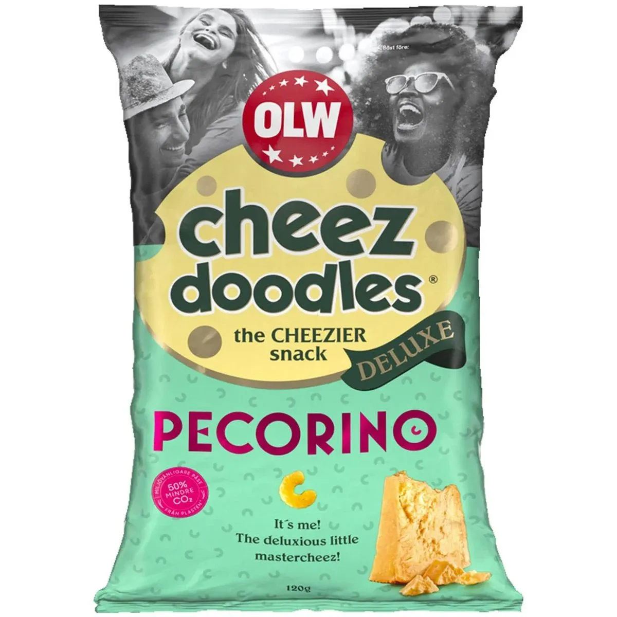 7340005406319OLW-1 OLW cheez doodles Deluxe Pecorino (120g)