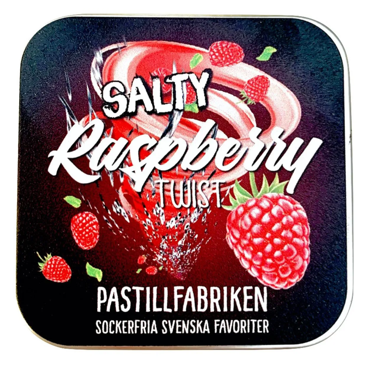 7350085900171PAS-1 Pastillfabriken Salty Raspberry Twist (25g)