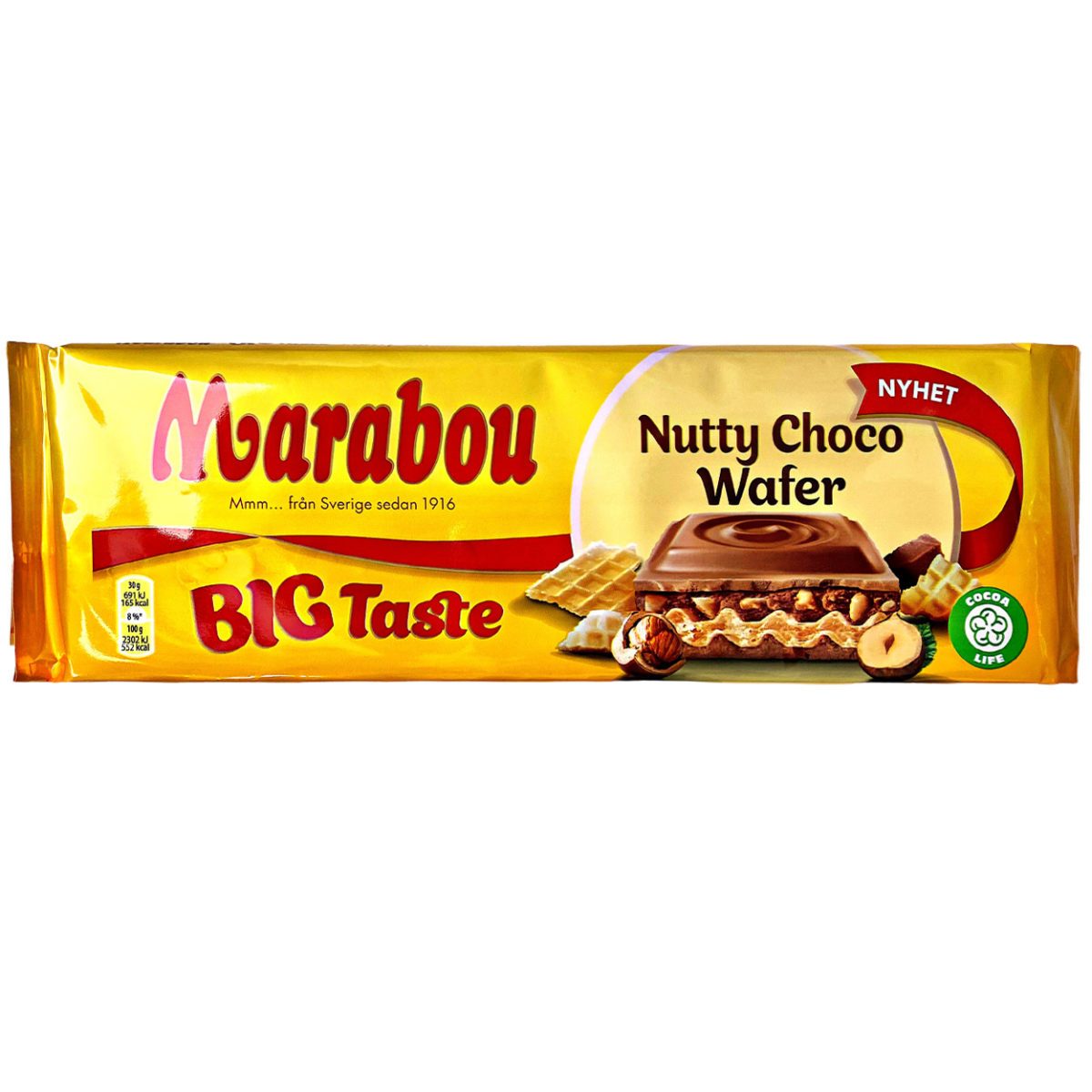 Marabou Big Taste Nutty Choco Wafer (270g) 1