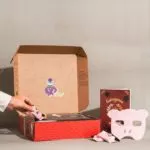 Haupt Lakrits Weihnachtskalender / Adventskalender 2022 mit Tasche und Maske (440g)