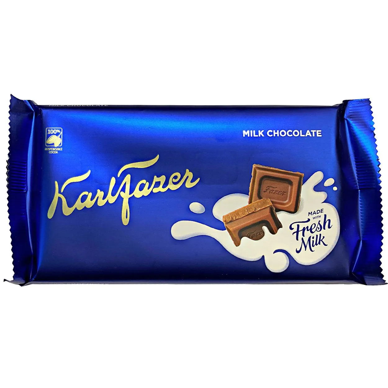 6416453015456FAZ-1 Karl Fazer Mjölkchoklad - Vollmilchschokolade (145g)