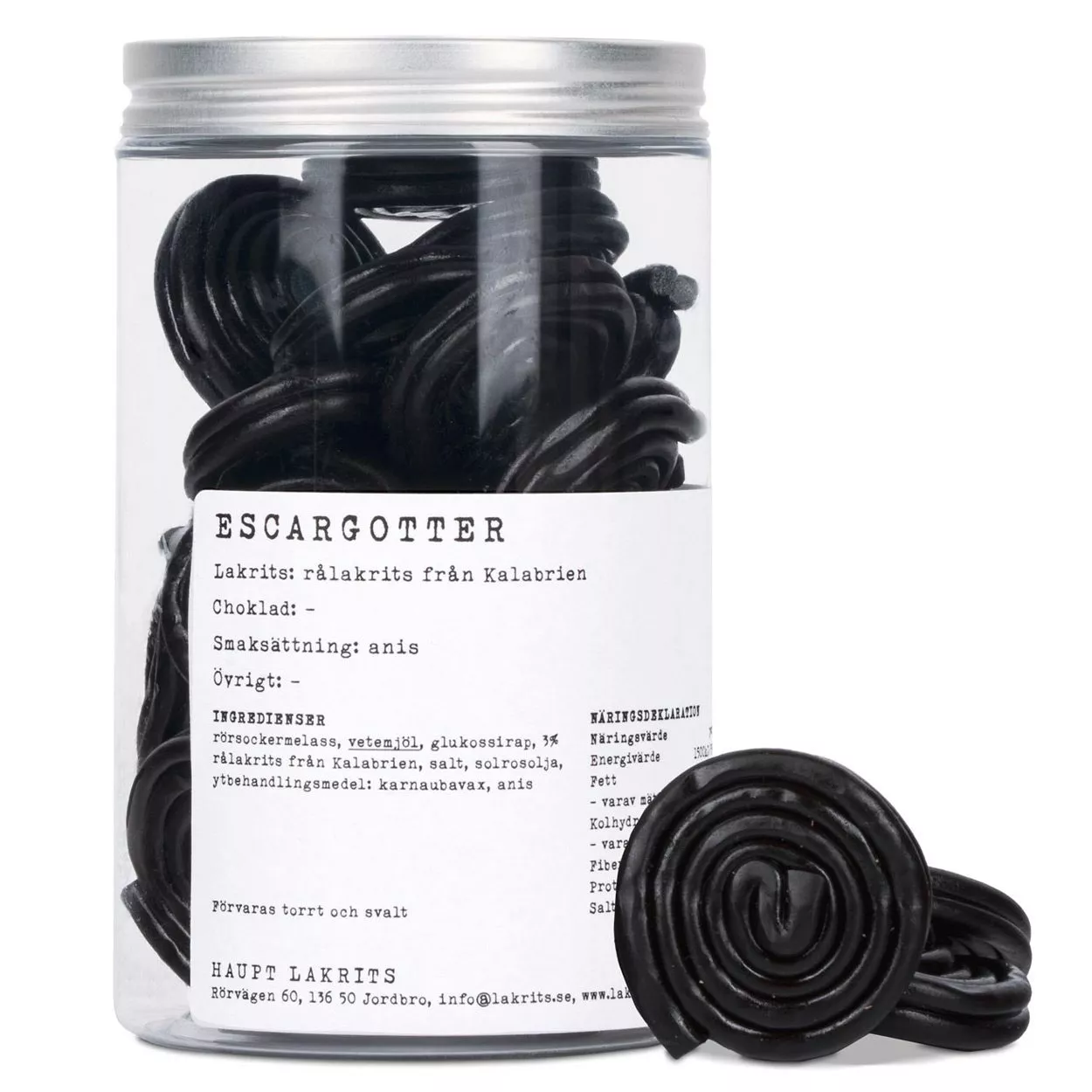 7350077862128HAU.jpg Haupt Lakrits Escargotter (250g)