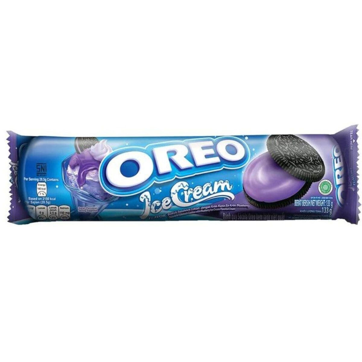 Oreo Blueberry Ice Cream (129g) 1