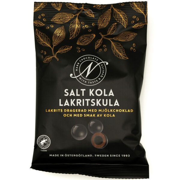 Narr Salt Kola Lakritskula - Karamell Lakritzkugeln (100g)