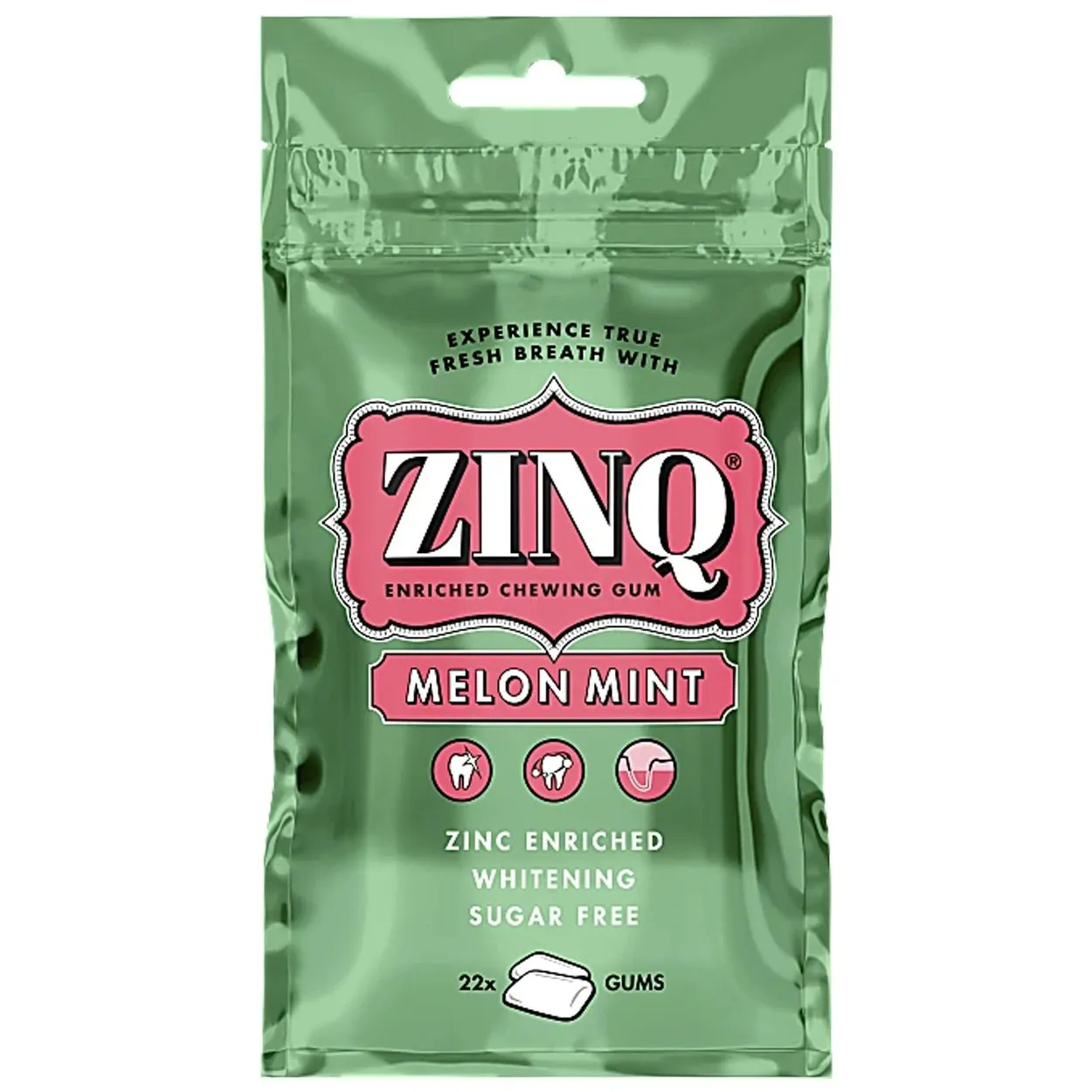 7340146506213ZIN-1 ZINQ Melonmint - Kaugummi (31,5g)