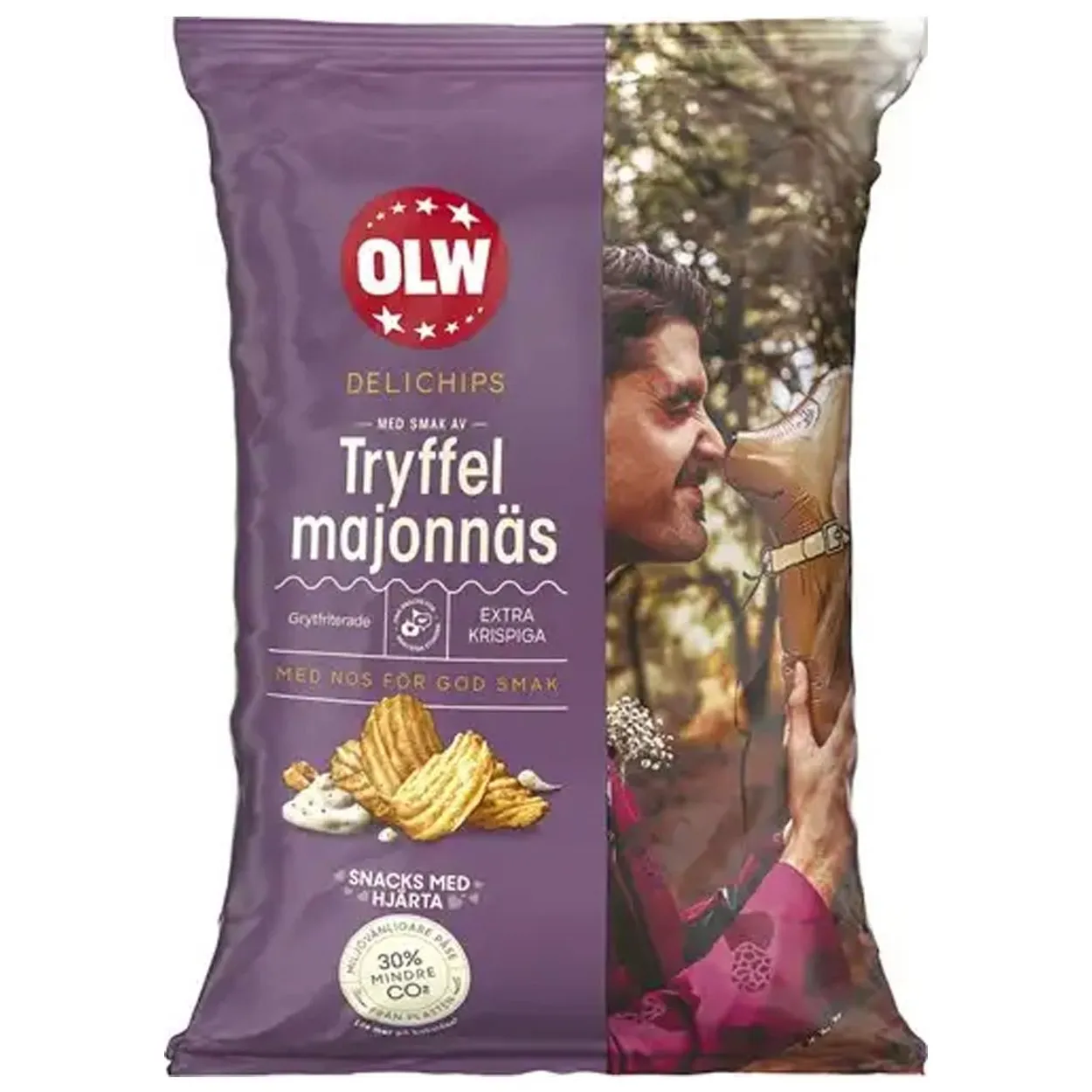 7340005406449OLW-1 OLW Delichips Tryffelmajonnäs (150g)