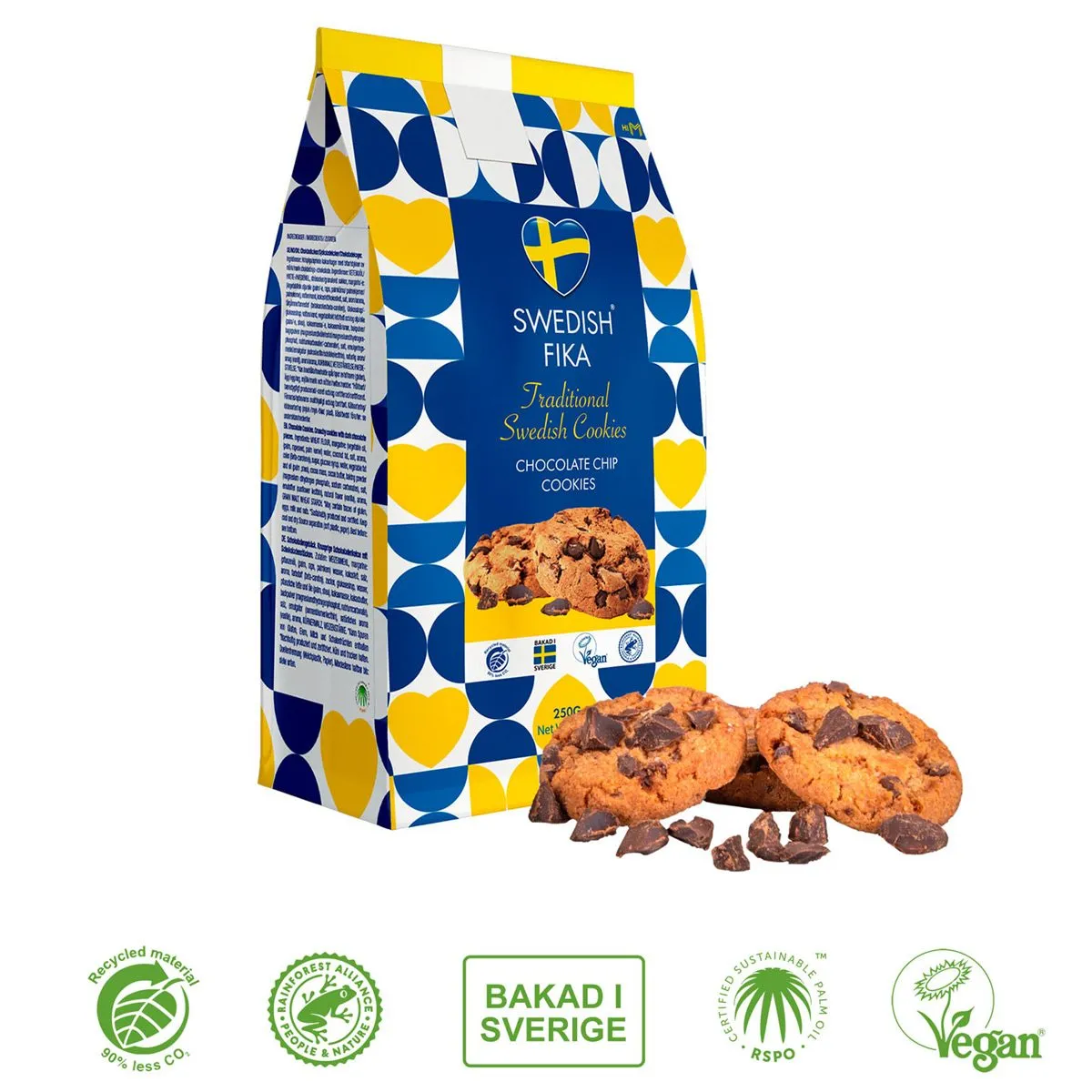 7350093830972FIKA-1 Swedish Fika Traditional Cookies Chocolate (250g)