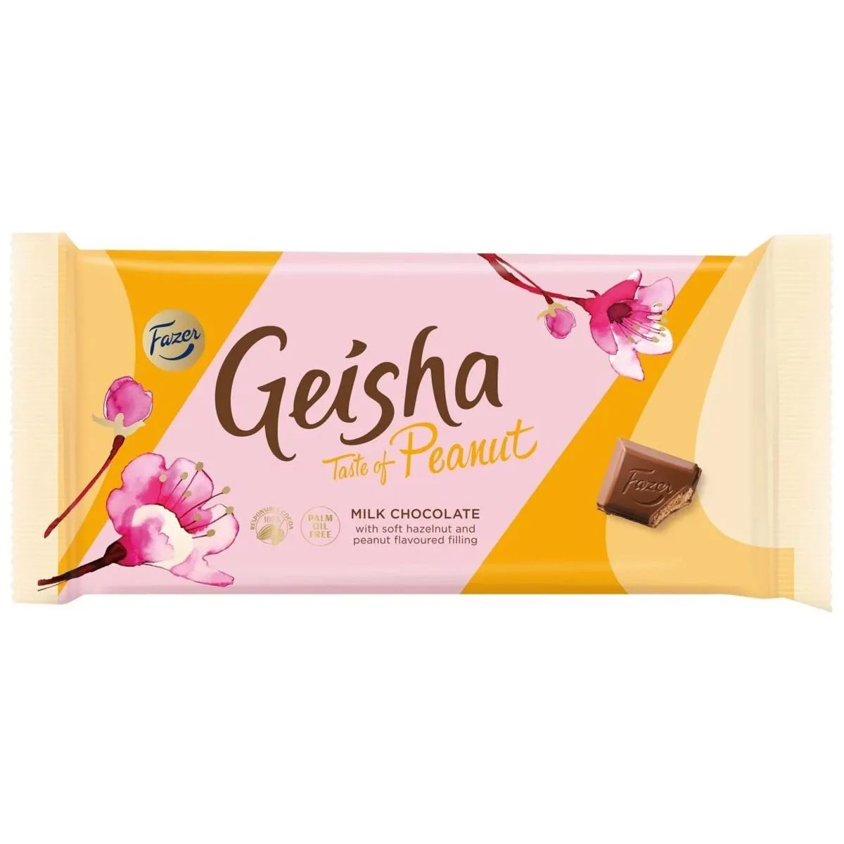 6416453017955FAZ-1 Karl Fazer Geisha Peanut - Milk Chocolate (121g)