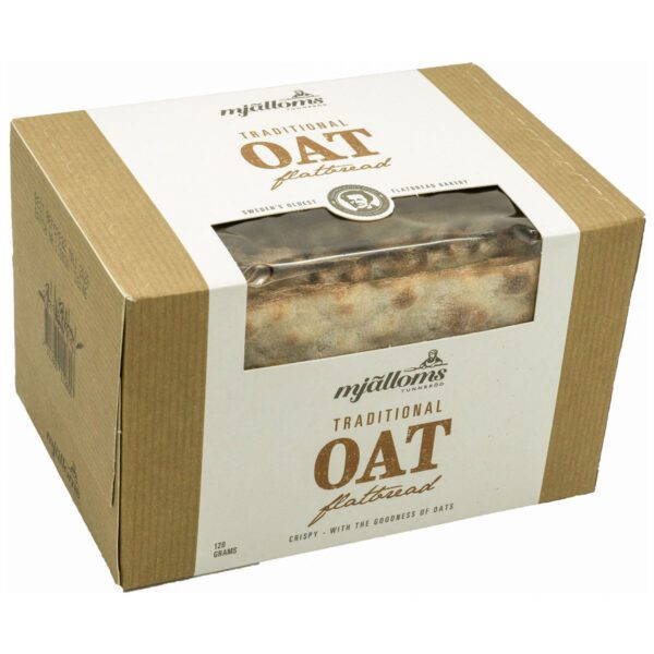 Mjälloms Tunnbröd Hafer - OAT Flatbread (120g)