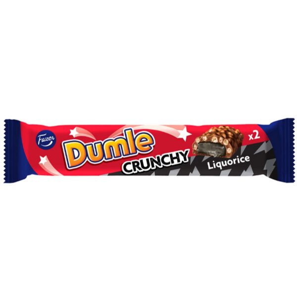 Fazer Dumle Crunchy Liquorice (55g)