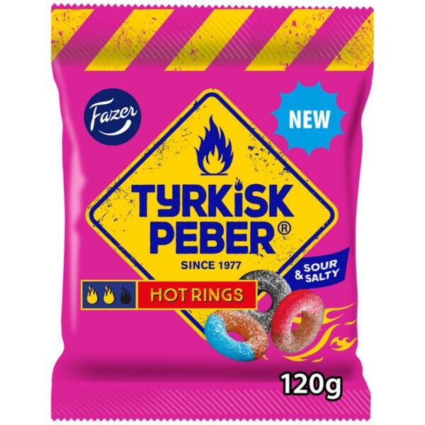 Fazer Tyrkisk Peber Hot Rings (120g)
