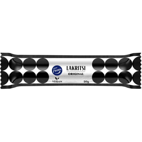 Fazer Lakritsi Original (20g) *SONDERPREIS wegen abgelaufener Haltbarkeit*