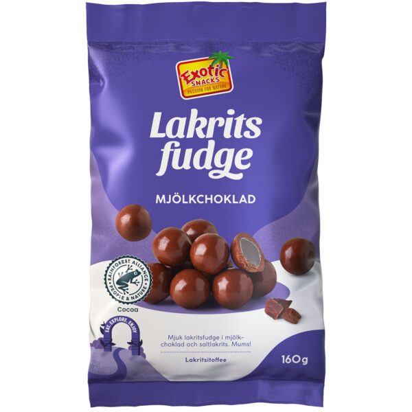Exotic Snacks Lakritsfudge (160g)
