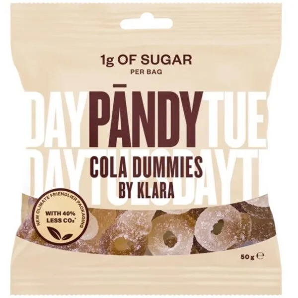 Pändy Cola Dummies by Klara - zuckerfrei / sockerfri (50g)